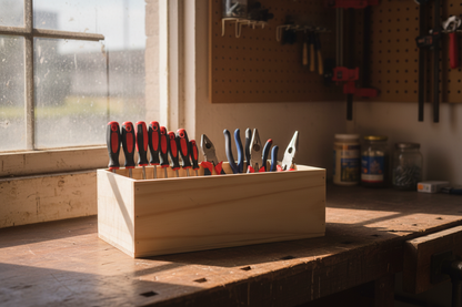 Caja Organizadora Grande Madera OAKY