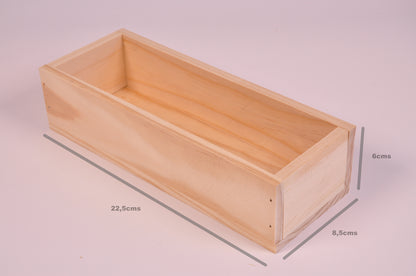 Caja Organizadora Rectangular de Madera OAKY