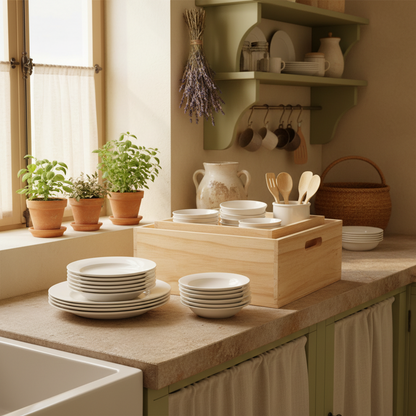 Pack Organizador de Vajilla: Calma en tu Cocina.