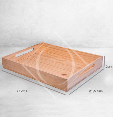 Bandeja de Madera de Pino 2