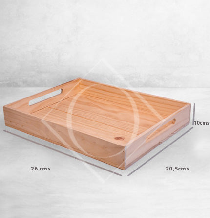 Bandeja de Madera de Pino 4