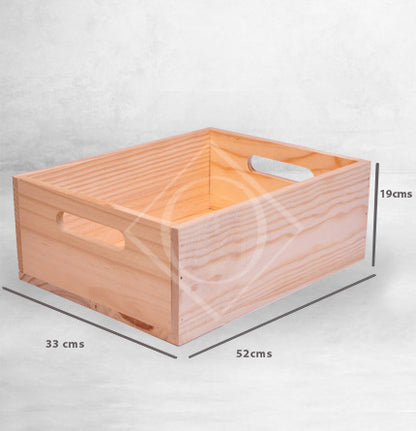 Caja Organizadora Rectangular de Madera OAKY