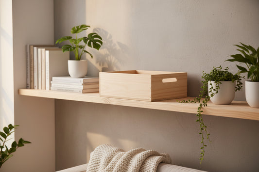 Caja de Madera Organizadora Manilla Cruzada