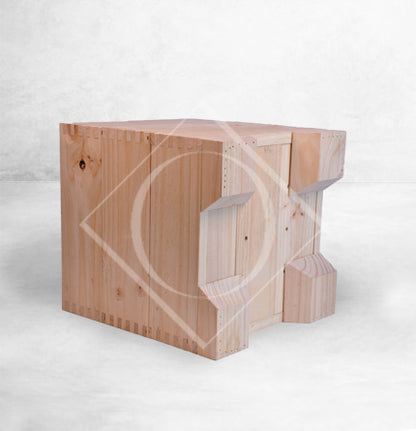 Macetero de Madera Mediano